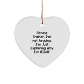Fitness Trainer Funny Gift, Gifts from Friends for Fitness Trainer, Christmas Unique Gifts for Fitness Trainer - Image 1
